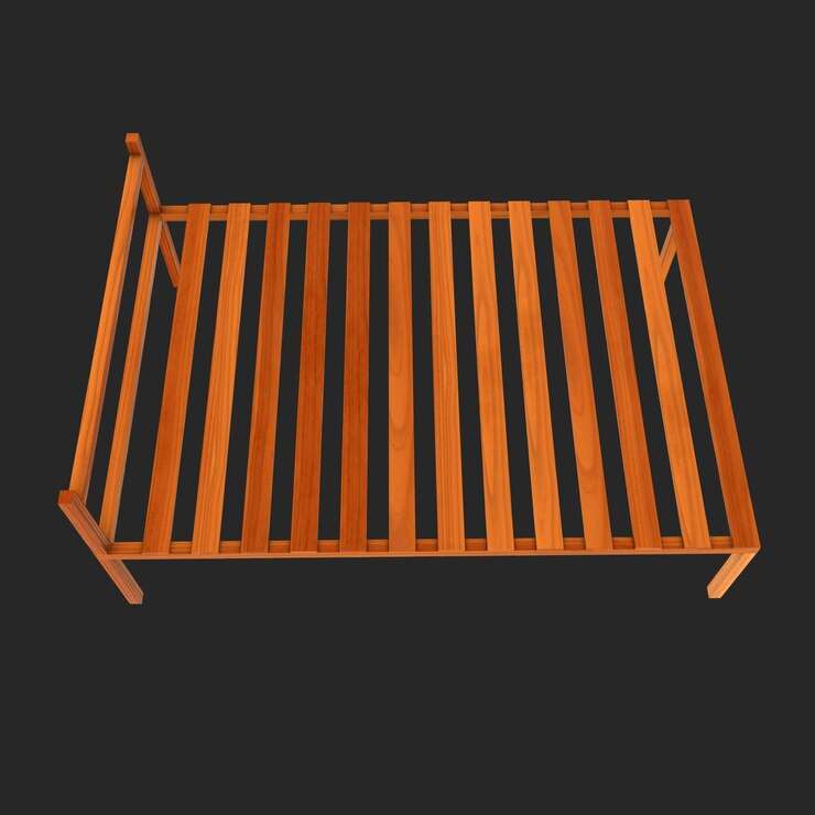 Knock-Down Slatted Bases
