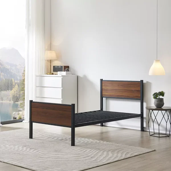 metal guest bed frame