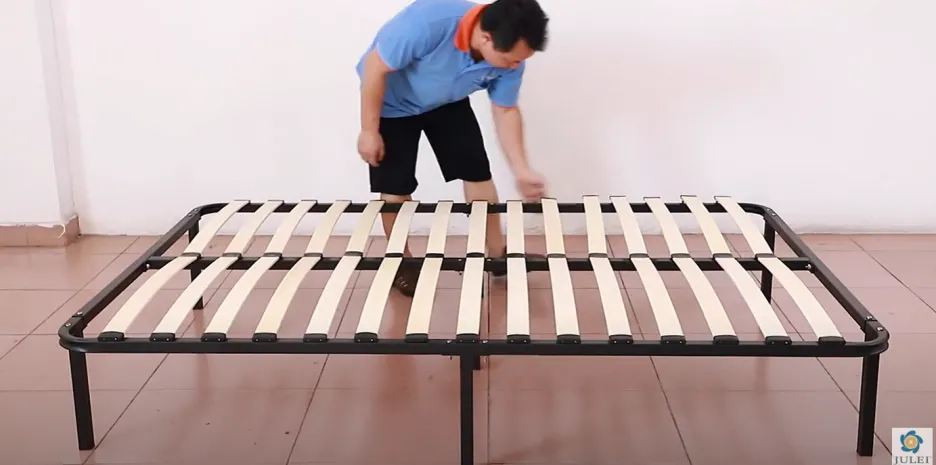 أرجل إطار سرير معدني