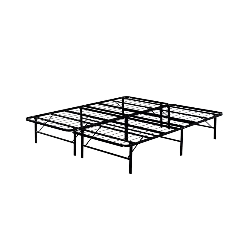 Folding metal beds