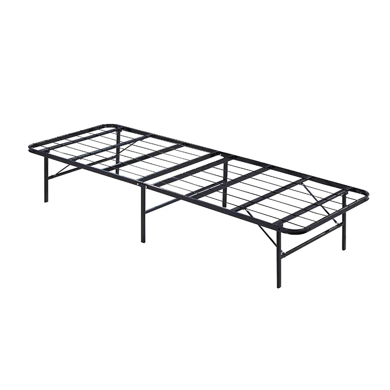 black metal folding bed frame