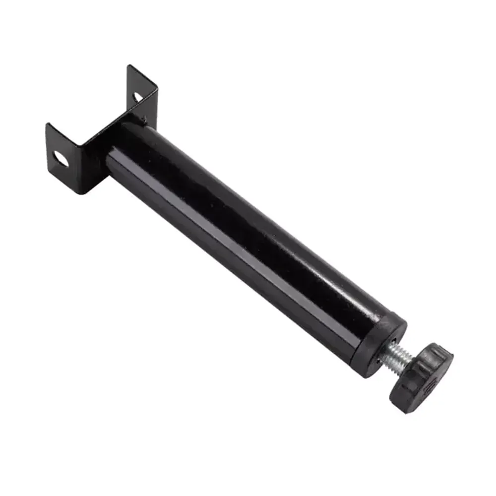black adjustable bed support leg