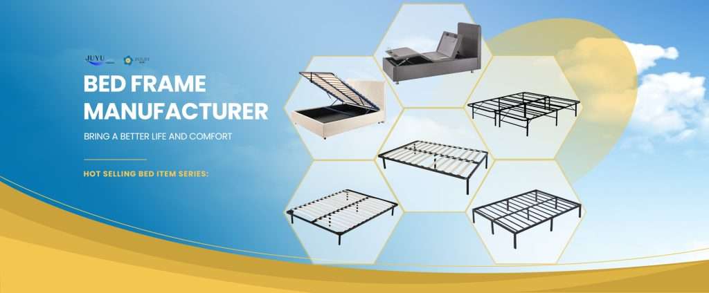 bed frame manufacturer product range banner